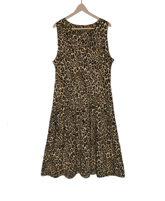 Women's Leopard Dress- Leopard Print Dress- Leopa… - image 6