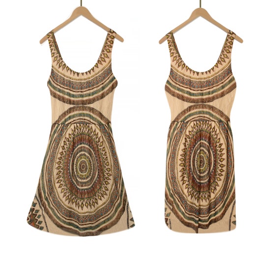 Womens Short Dress- Summer Dress- Indian Dress- Sh