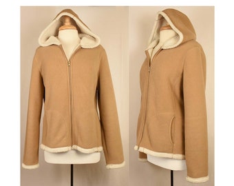 Sherpa Jacke-Sherpa Hoodie-Sherpa gefütterter Hoodie-Damen Sherpa Hoodie-Damen Hoodie-Sherpa Hoodie-Fleece Hoodie-Kapuzenjacke XS