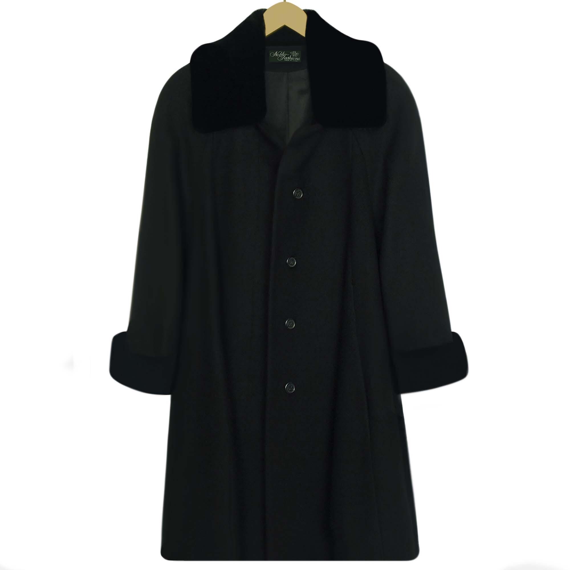エピヌfeminine fur collar long coat（black） Amazon.com: OFTBUY 2024 Winter Oversized Furry Fox Fur