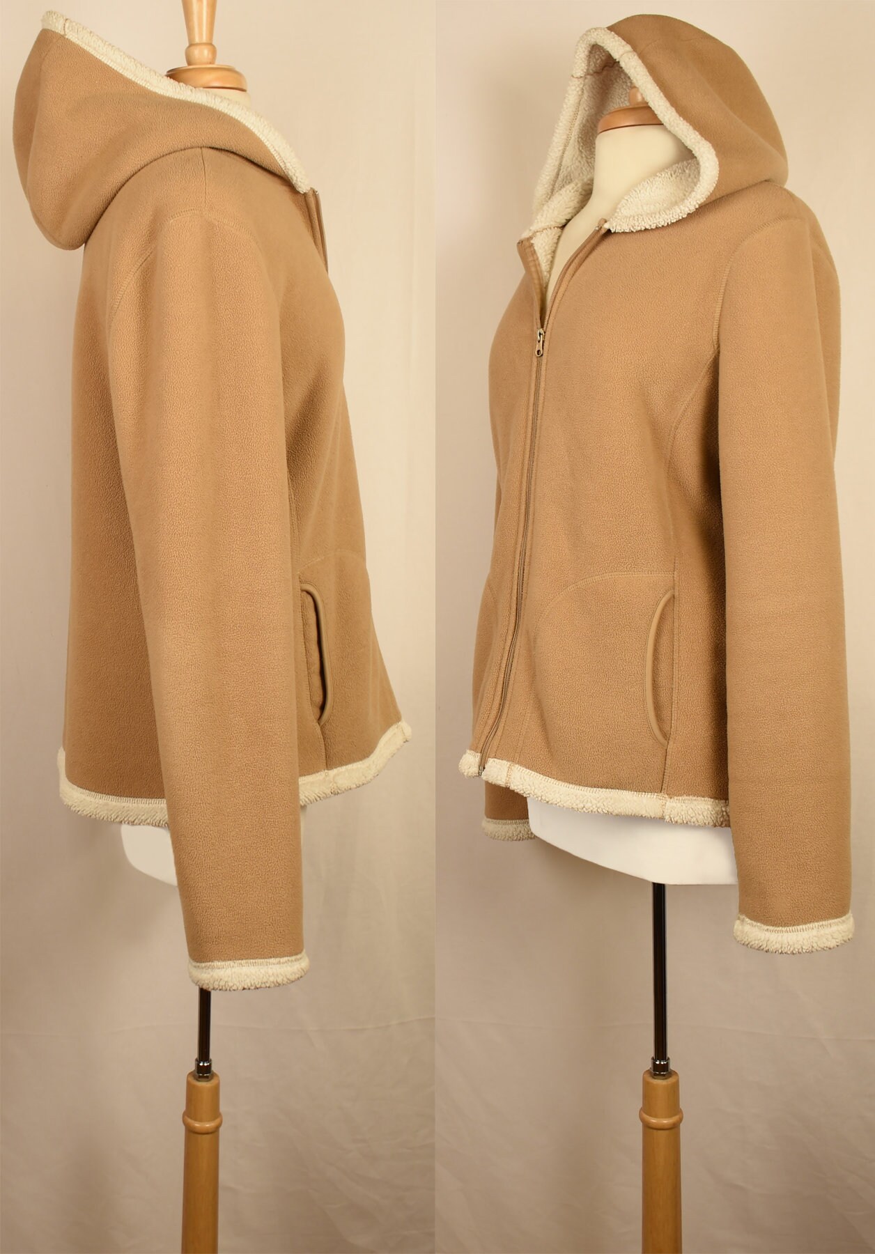 Faded glory women's hooded fleece jacket cheap