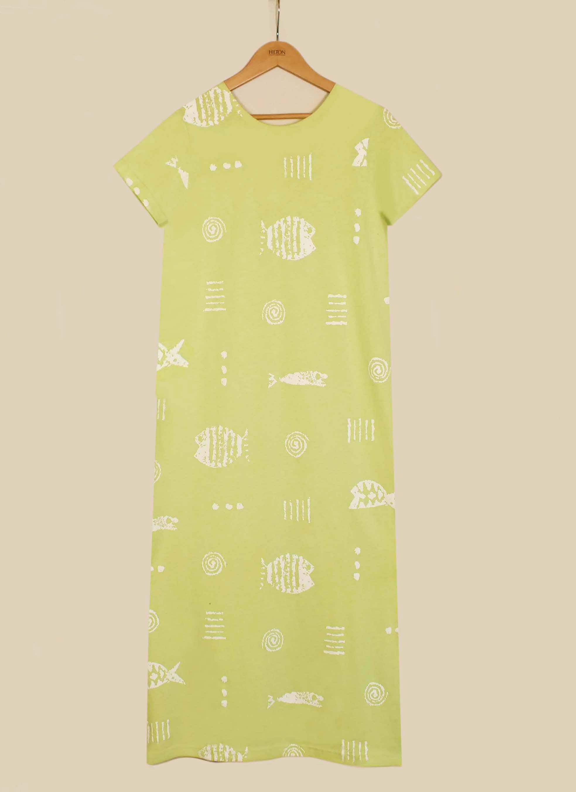 m mac cotton dresses M.MAC Solid Cotton Knit Midi Dress With Pockets