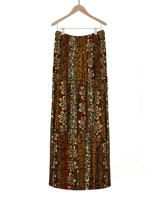 Women's Maxi Skirt- Long Skirt- Vintage Skirt- Fl… - image 7