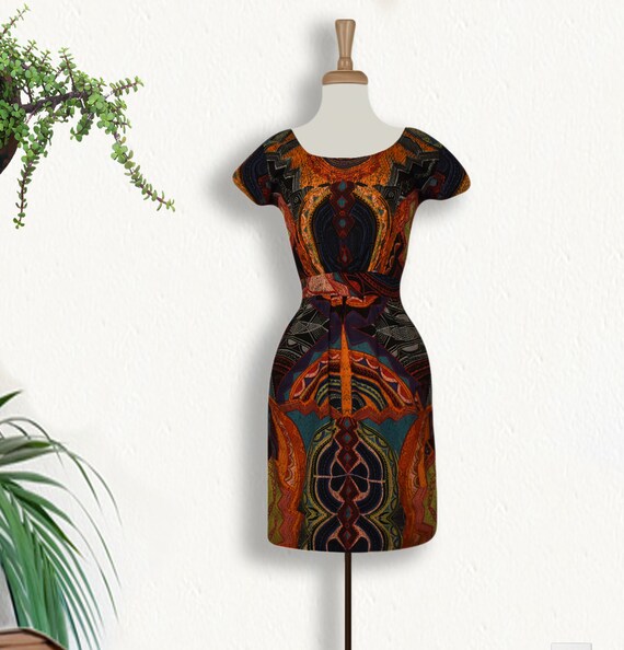 Women's Short Dress- Summer Dress- Boho Dress- Tr… - image 3