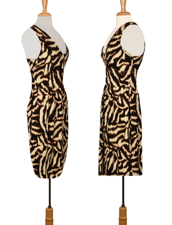 Leopard Dress- Halter Dress- Leopard Print Dress-… - image 7