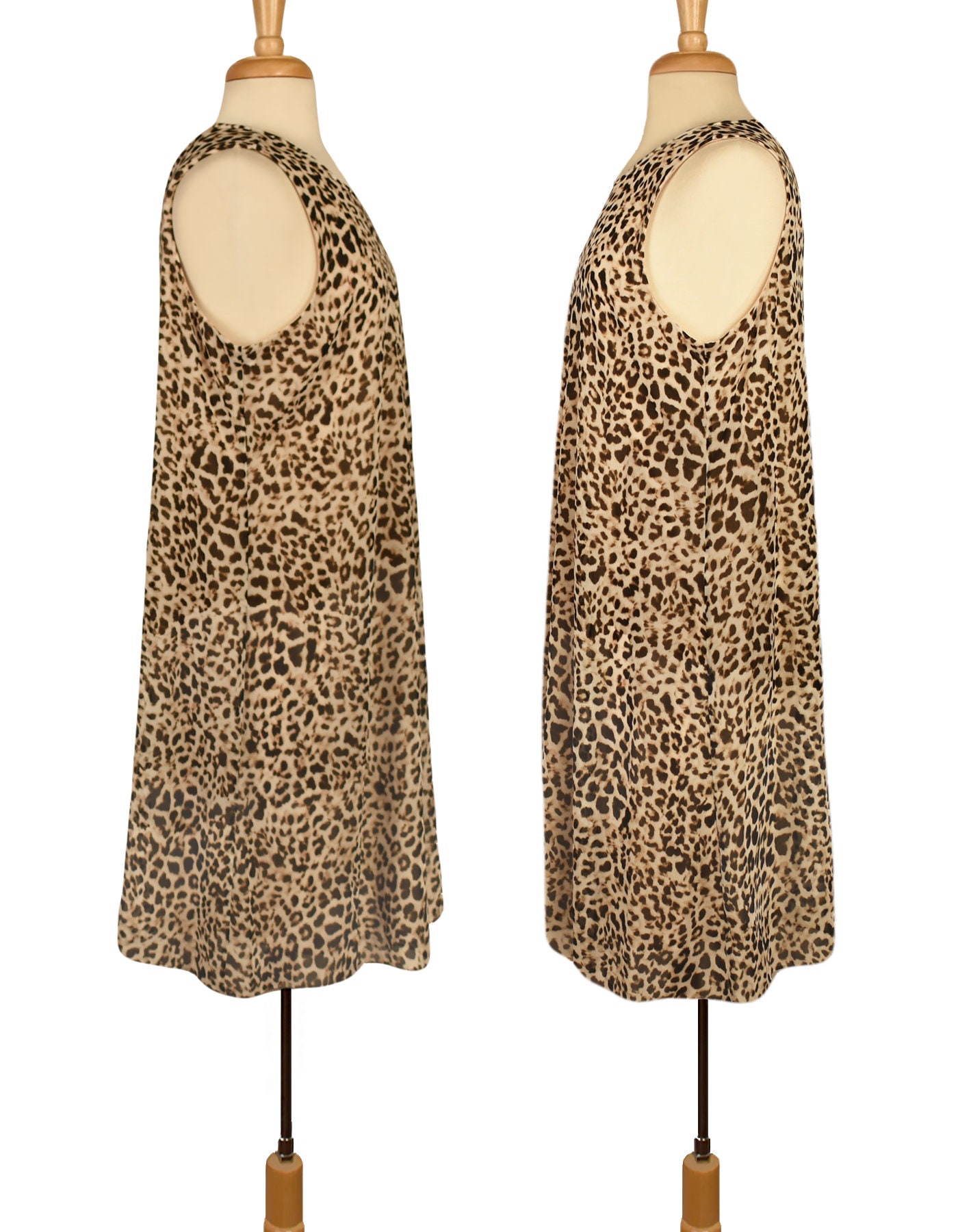 Leopard Dress Leopard Print Dress Animal Print Dress | Etsy