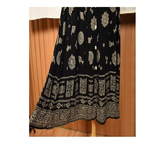 Womens Dress- Womens Long Dress- Rayon Dress Indi… - image 6