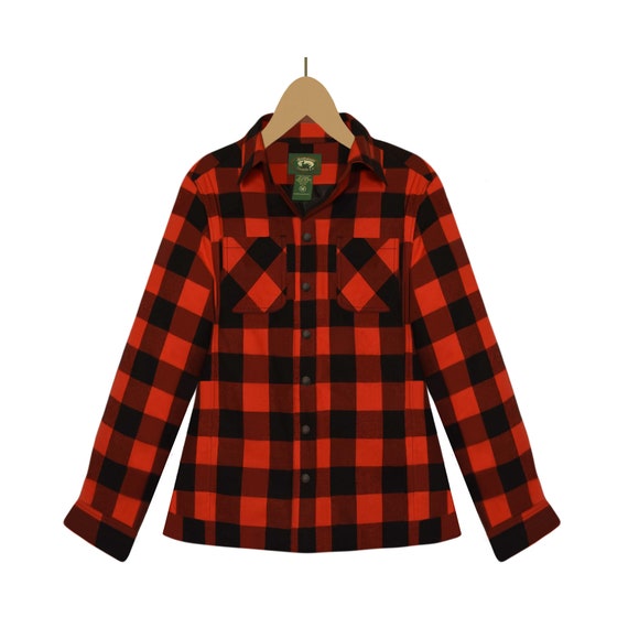 Womens Plaid Jacket- Buffalo Plaid Jacket- Checke… - image 1