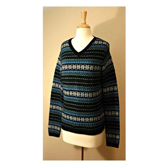 Women's Sweater- Wool Sweater- Vintage Pullover- … - image 2