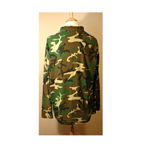 Men's Camo Shirt- Camouflage Shirt- Military Shir… - image 4