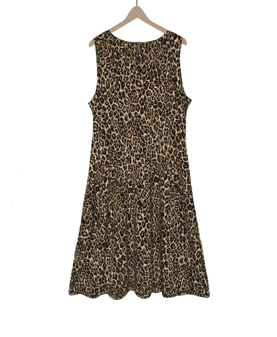 Women's Leopard Dress- Leopard Print Dress- Leopa… - image 5