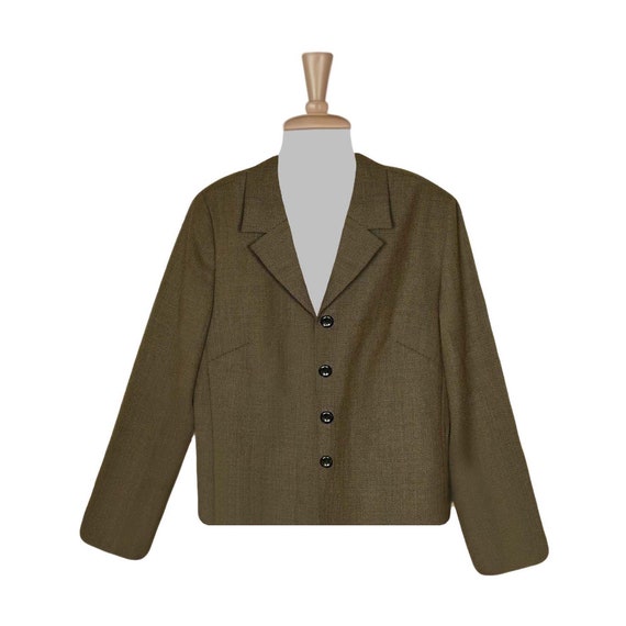 Womens Pendleton Jacket- Pendleton Suit Jacket- V… - image 1