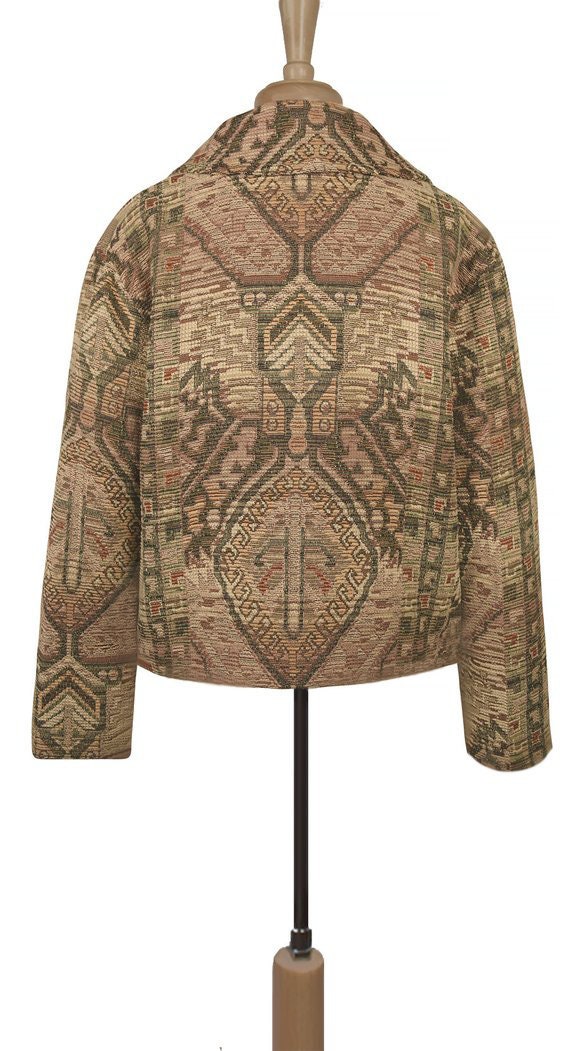 Tapestry Jacket- Tapestry Coat- Tribal Jacket- Hi… - image 8