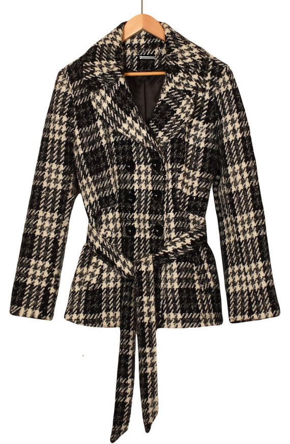 Women's Wool Jacket- Belted Jacket- Belted Coat- … - image 2