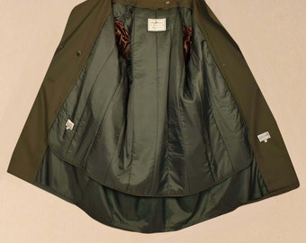 ジャケット・アウター LONDON FOG long coat green Towne By London Fog Green Trench Coat – Parker & Peony Boutique