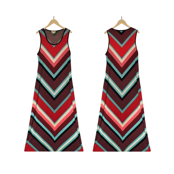 Womens Maxi Dress- Tank Dress- Long Tank Dress- Mo