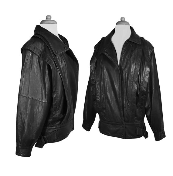 Leather Jacket, Bomber Jacket, Black Leather Jacke