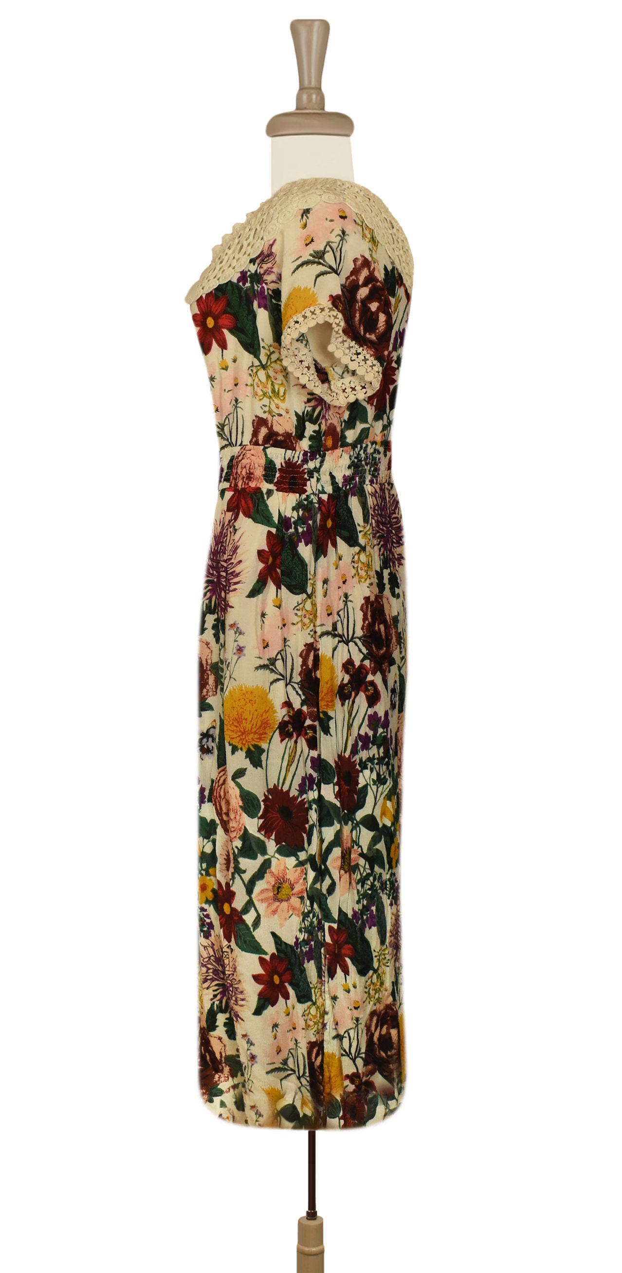 Womens Midi Dress off the Shoulder Dress Floral Maxi Dress | Etsy
