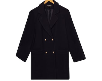 Wool Coat- Winter Coat- Winter Jacket Women- Pea Coat- Wool Jacket- Wool Pea Coat- Blue Coat- Womens Winter Coat- Womens Wool Coat- Peacoat