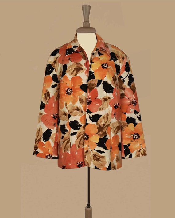 Alfred Dunner Plus Size Jacket- Plus Size Floral … - image 5