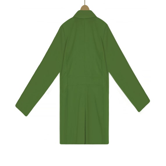 Women's Coat- Lime Green Jacket- Lime Green Coat-… - image 5