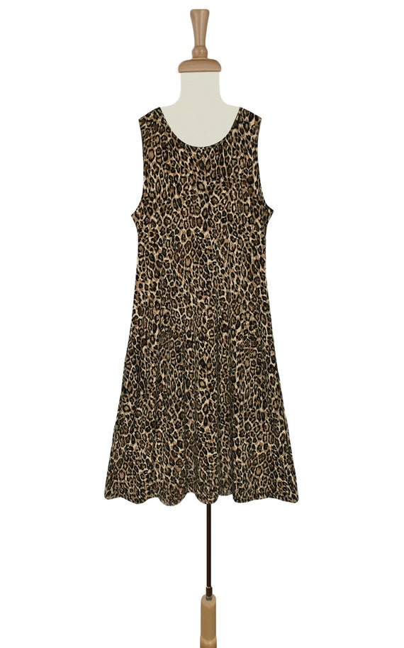 Leopard Dress- Leopard Print Dress- Women's Dress… - image 8
