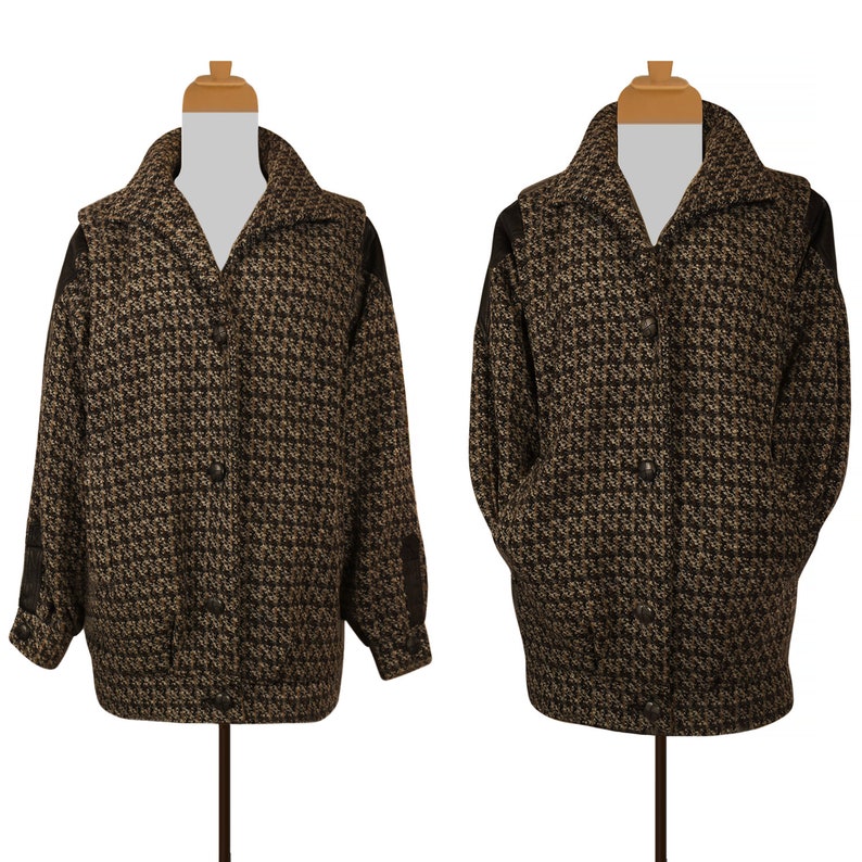 Women's Wool Coat Wool Jacket Short Wool Coat Cropped Etsy Hong Kong