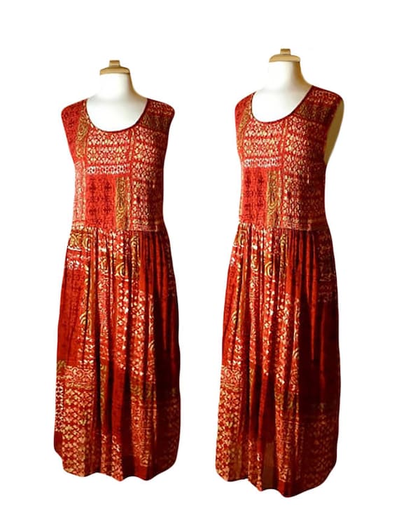 Hippie Dress- Bohemian Dress- Tapestry Dress- Summ