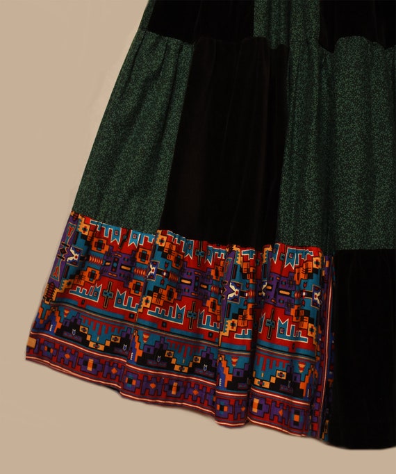 Womens Skirt- Long Skirt- Boho Skirt- Tribal Skir… - image 10