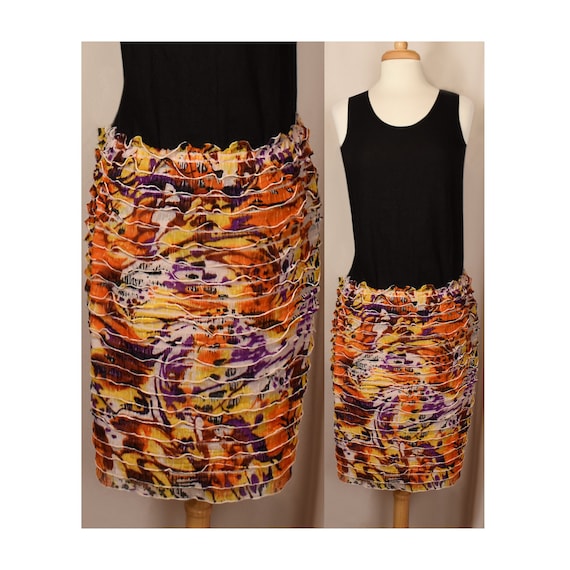 Women's Boho Skirt- Vintage Bohemian Skirt- Short