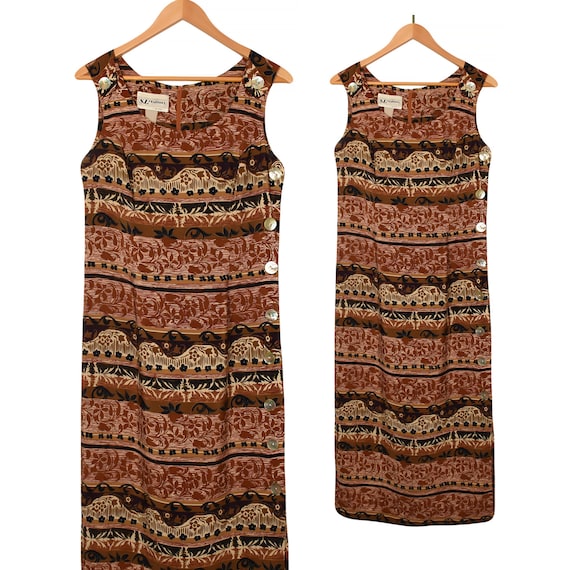 Women's Summer Dress- Shift Dress- Ethnic Dress- … - image 1