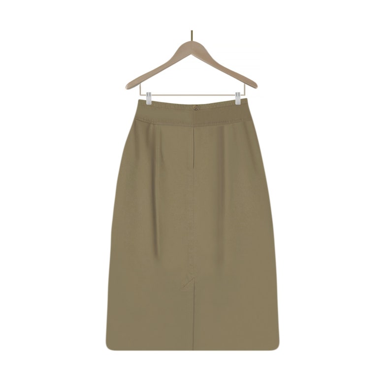 Women's Khaki Skirt Cargo Skirt High Waisted Skirt Etsy