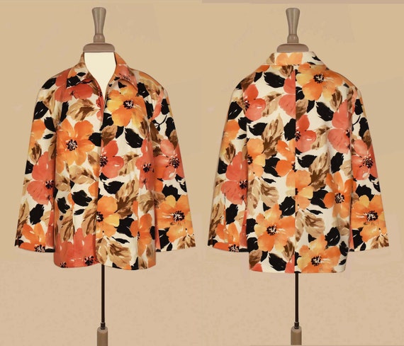 Alfred Dunner Plus Size Jacket- Plus Size Floral … - image 4