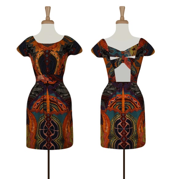 Women's Short Dress- Summer Dress- Boho Dress- Tri