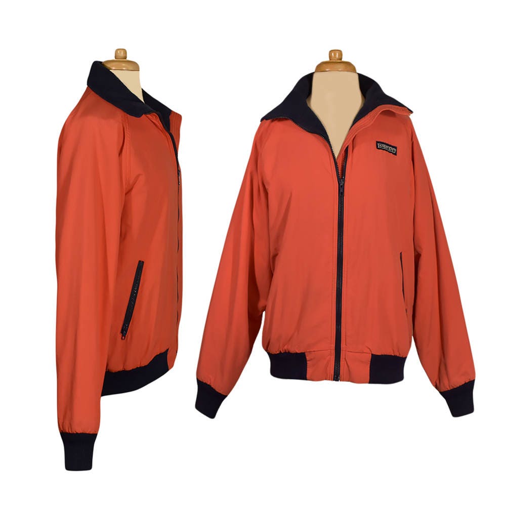 ジャケット・アウター 90s LANDS' END Warm-up jacket USA Squall Jacket Lands End - Etsy