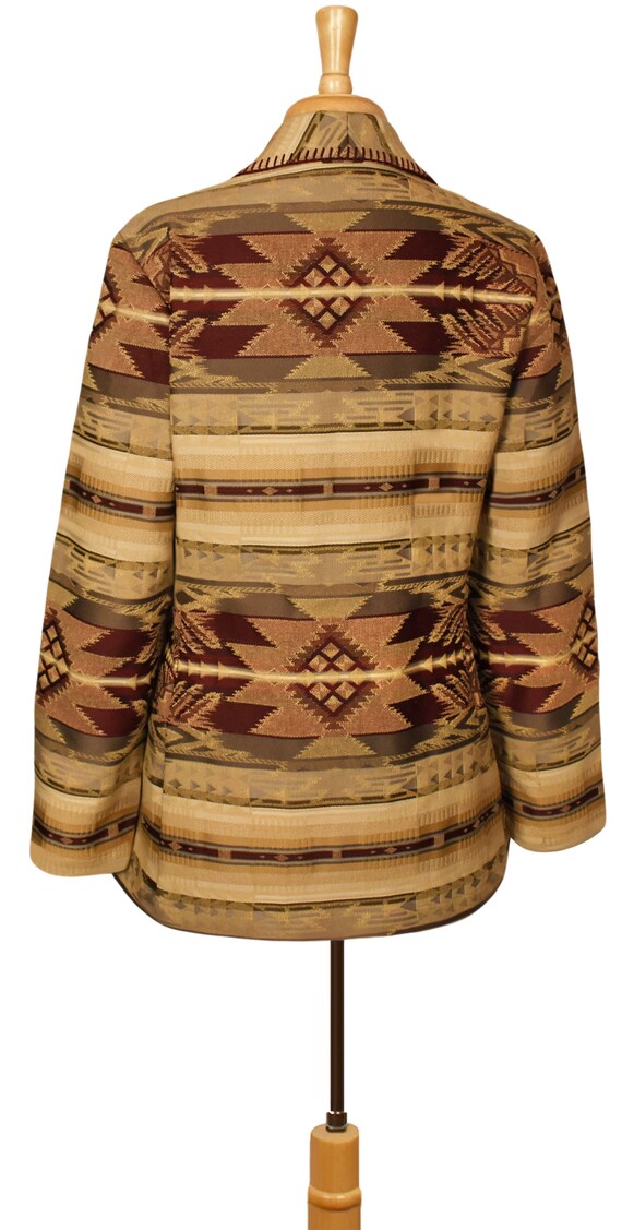 Tapestry Jacket- Tribal Jacket- Tapestry Coat- Et… - image 8