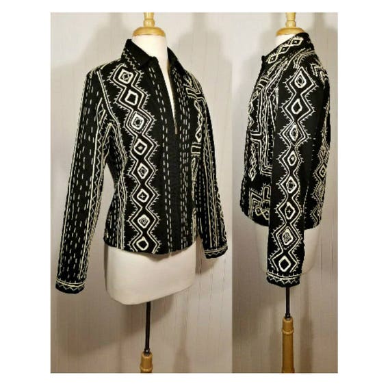 Embroidered Jacket, Womens Jacket, Bohemian Jacke… - image 4