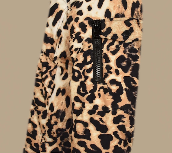 Leopard Puffer Jacket- Leopard Print Coat- Leopar… - image 6