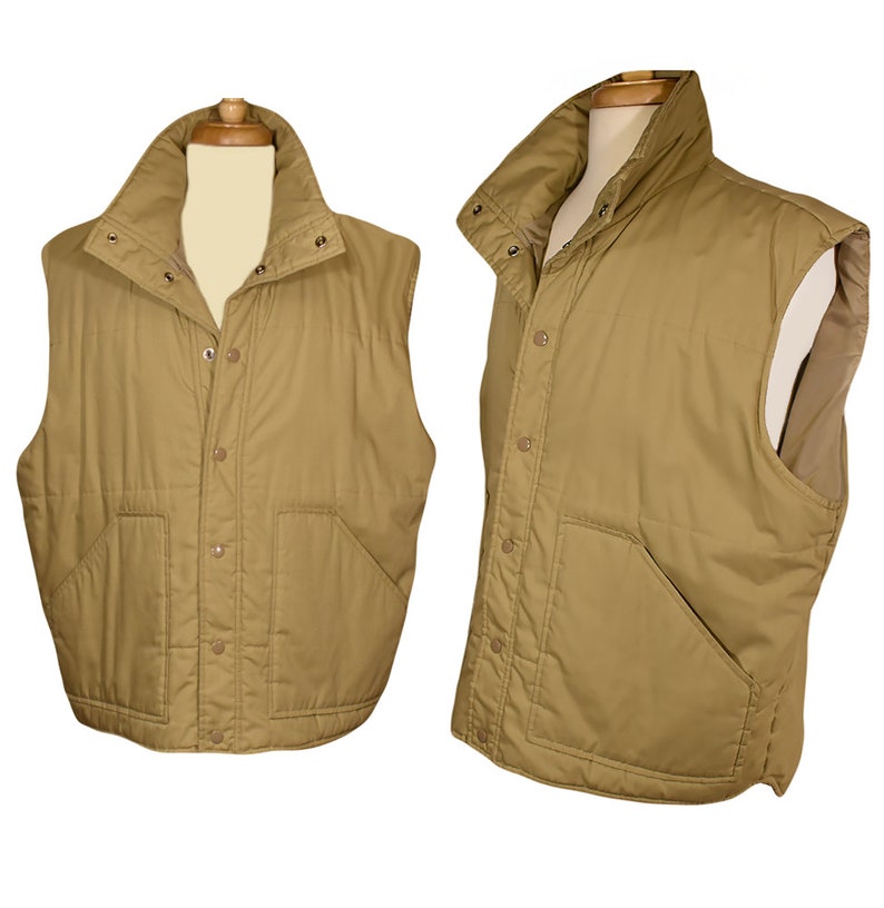 Men's Vest Vest Jacket Winter Vest Utility Vest Etsy