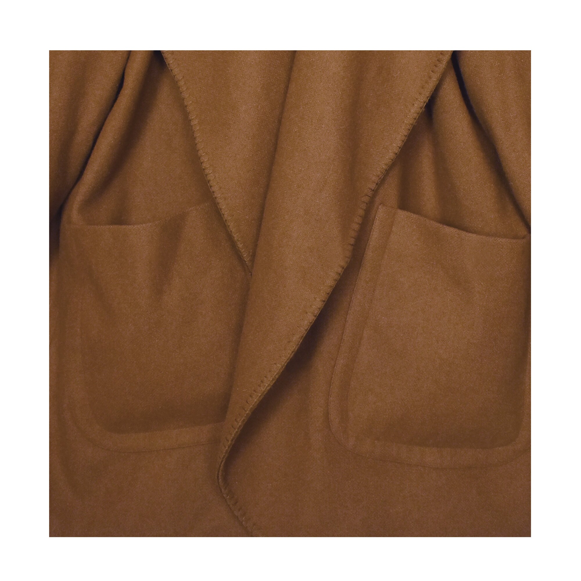 shawl collar wrap coat wool