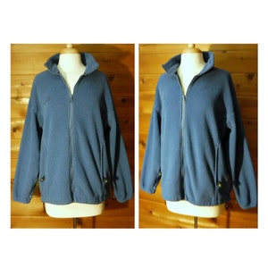 Vintage Columbia Fleece Jacket- Columbia Fleece Retro- 90s Columbia Fleece- Light Blue Columbia Fleece Jacket- Columbia Fleece Zip Up