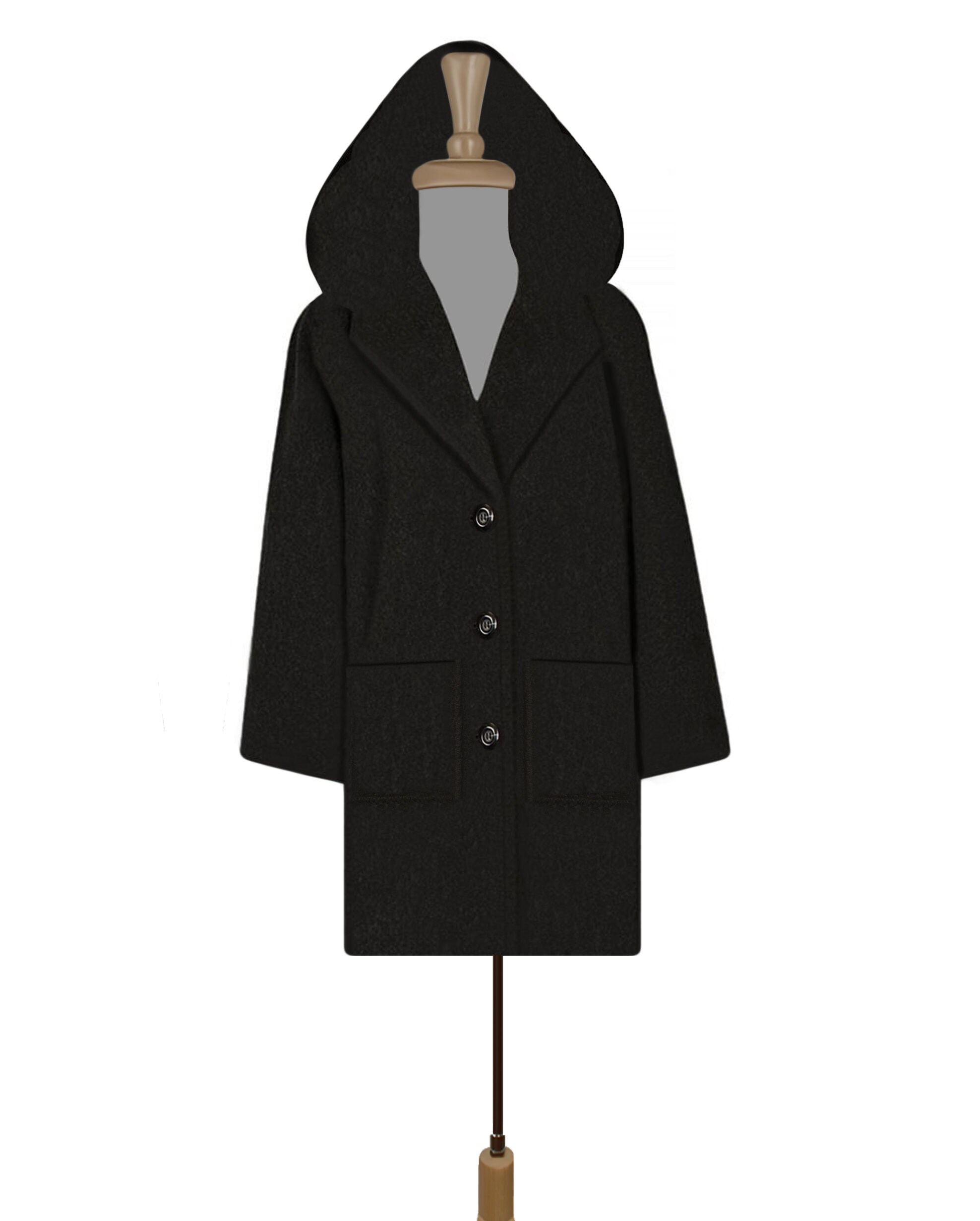 Wool Coat Hooded Wool Coat Winter Coat Parka Women Wool - Etsy