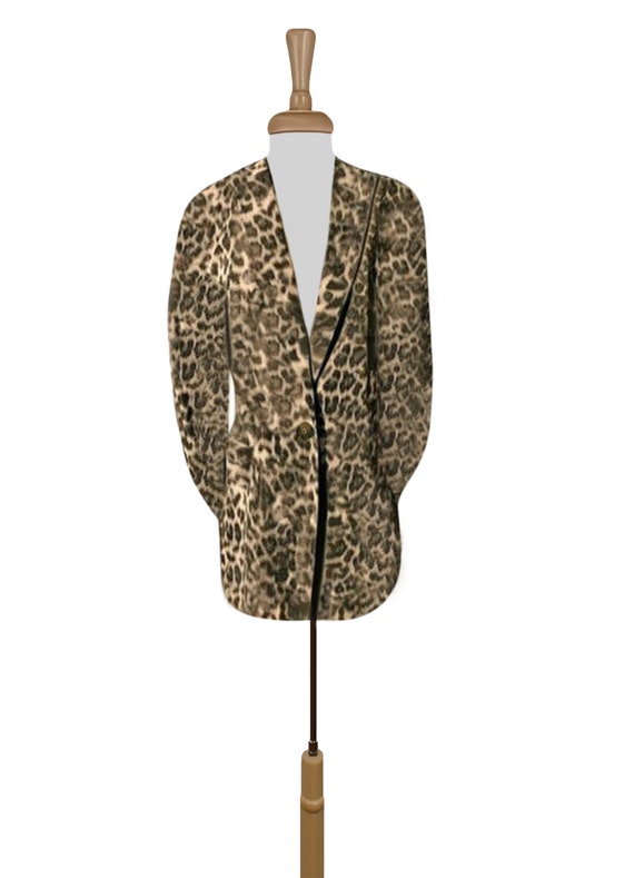 Leopard Coat- Leopard Print- Leopard Jacket- Leop… - image 2