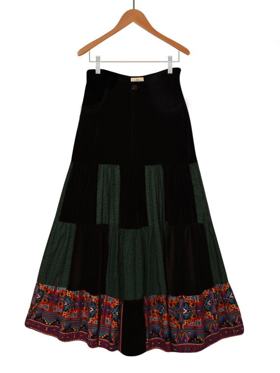 Womens Skirt- Long Skirt- Boho Skirt- Tribal Skir… - image 6