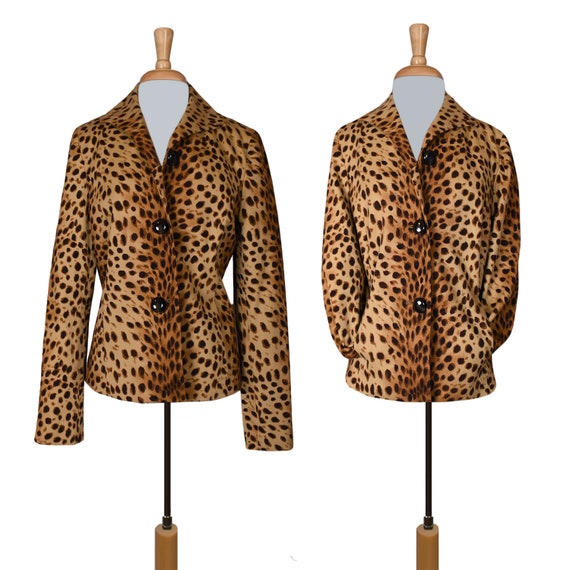 Leopard Jacket- Leopard Coat- Leopard Print Jacket