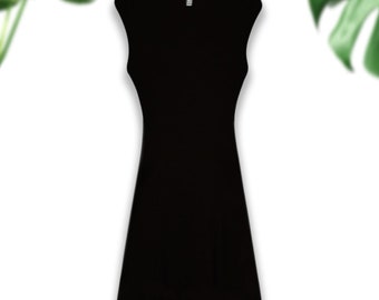 say yes to the dress black dress episode THE 'NICOLETTE' JERSEY DRESS – MISHA main image 1