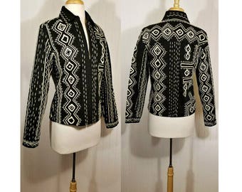 Embroidered Jacket, Womens Jacket, Bohemian Jacket, Boho Jacket, Ethnic, Tribal, Festival Jacket, Indian, Hippie Jacket, Boho India jacket