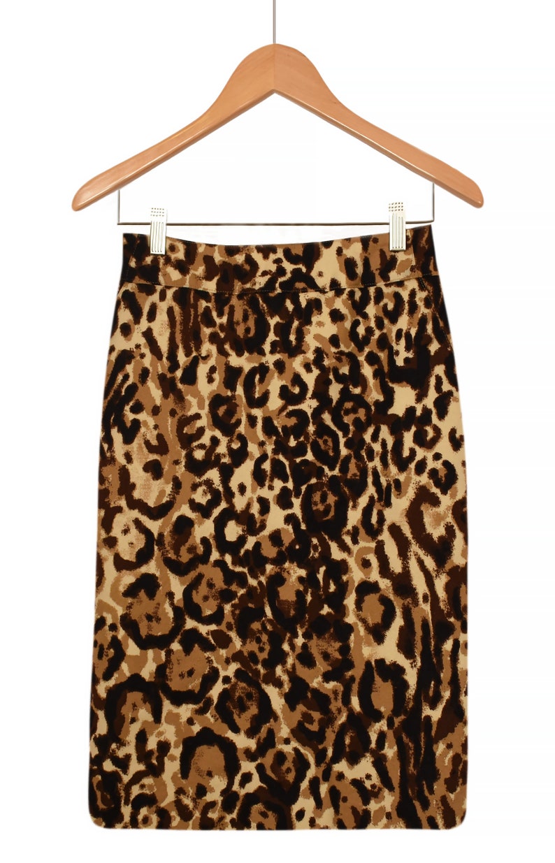 ladies animal print skirt