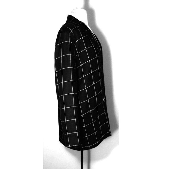 Linen Jacket Women- Linen Jacket- Linen Coat- Linen Outfit- Linen Outfit Women- Black Linen Jacket- Womens Linen Jacket- Linen Clothing | 14 View 3