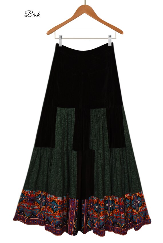 Womens Skirt- Long Skirt- Boho Skirt- Tribal Skir… - image 7